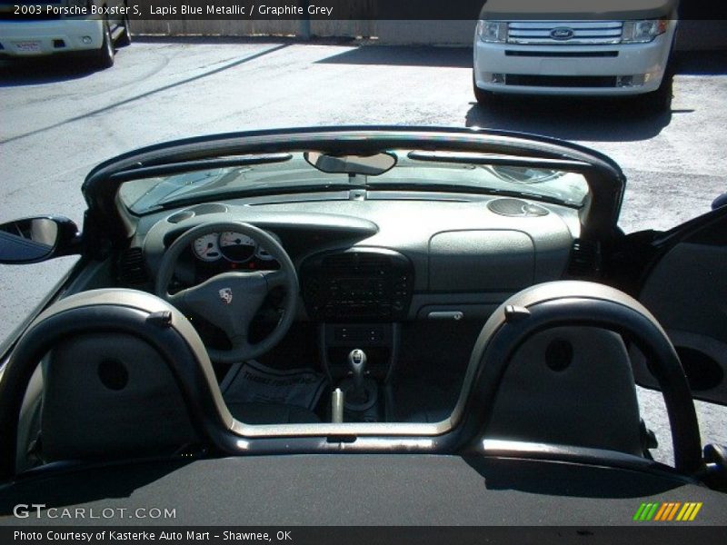 Lapis Blue Metallic / Graphite Grey 2003 Porsche Boxster S