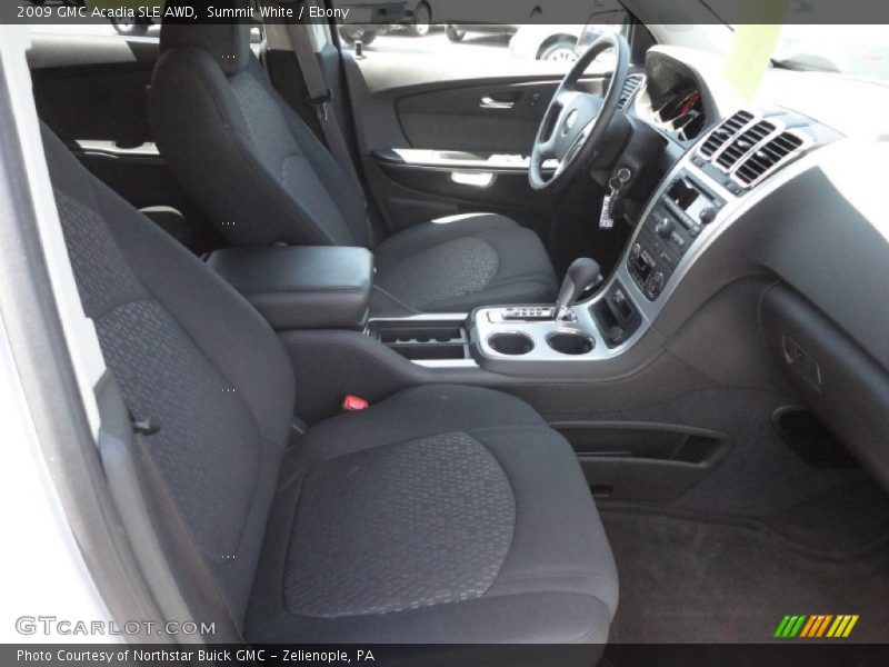 Summit White / Ebony 2009 GMC Acadia SLE AWD