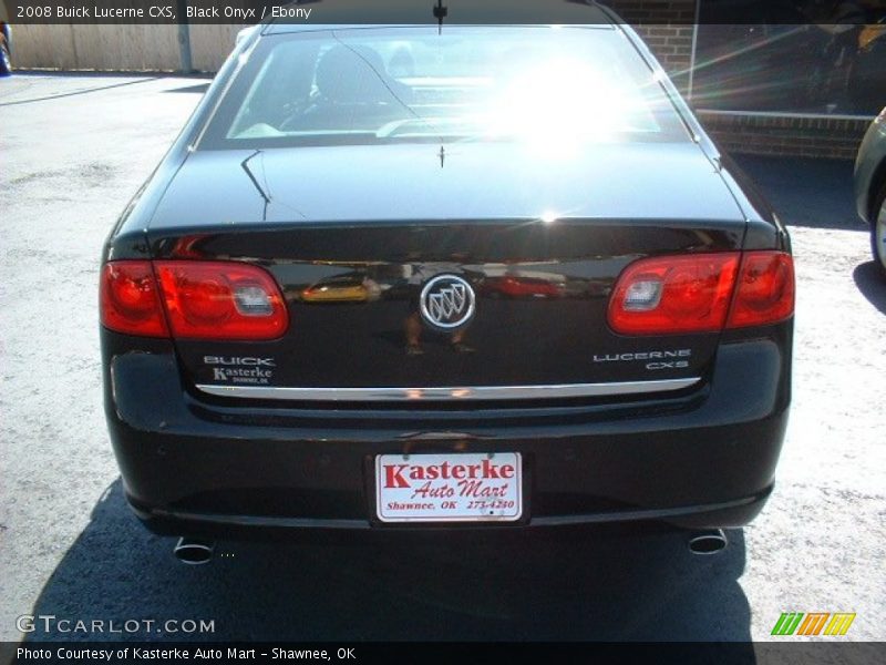 Black Onyx / Ebony 2008 Buick Lucerne CXS