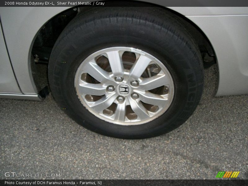 Silver Pearl Metallic / Gray 2008 Honda Odyssey EX-L