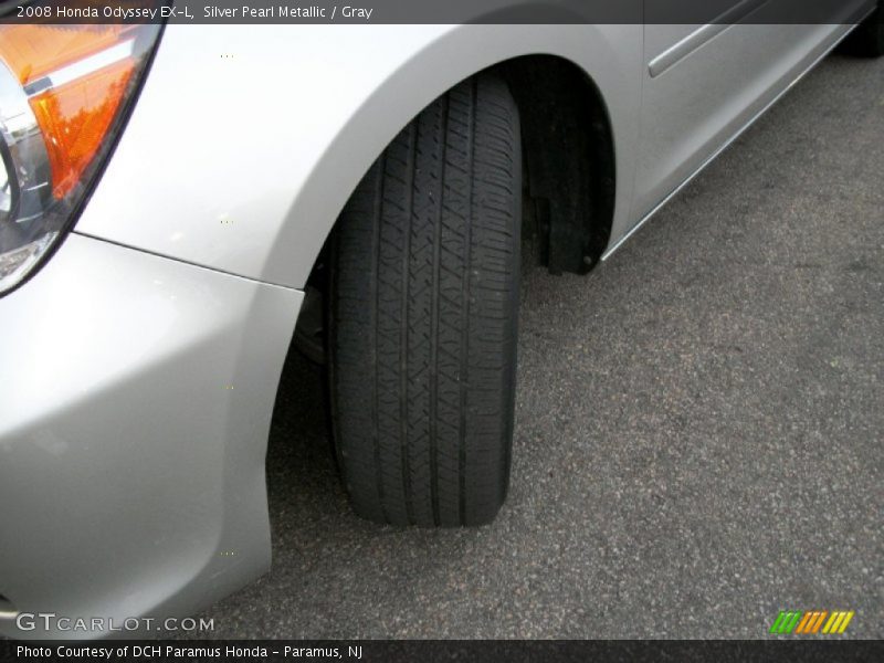 Silver Pearl Metallic / Gray 2008 Honda Odyssey EX-L
