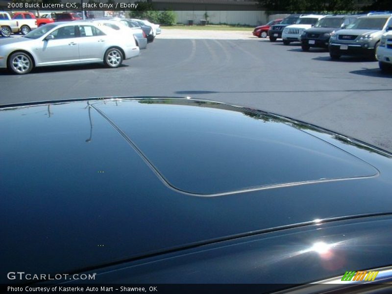 Black Onyx / Ebony 2008 Buick Lucerne CXS