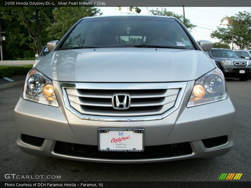 Silver Pearl Metallic / Gray 2008 Honda Odyssey EX-L