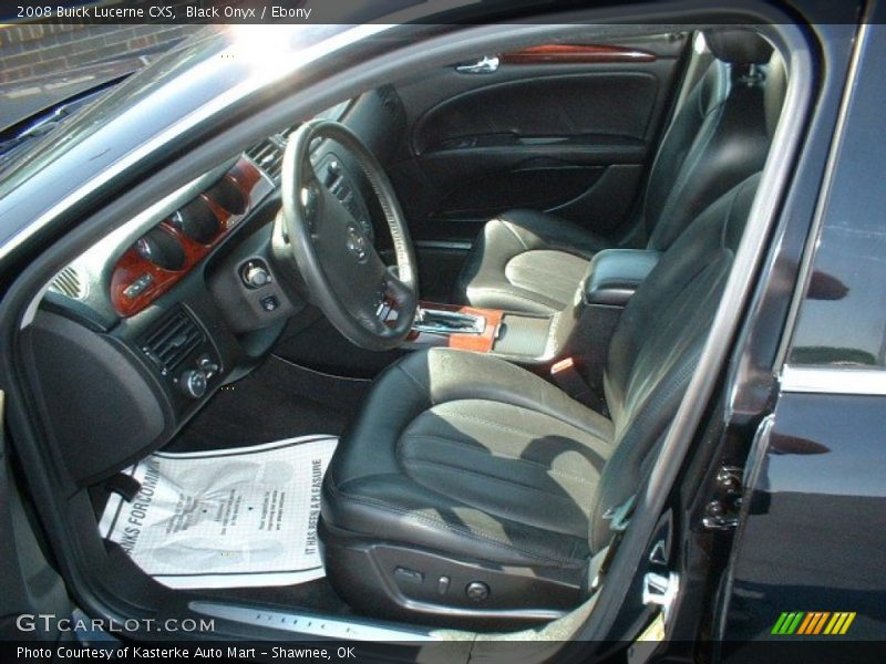 Black Onyx / Ebony 2008 Buick Lucerne CXS