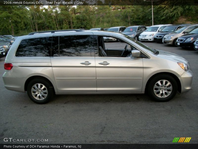 Silver Pearl Metallic / Gray 2008 Honda Odyssey EX-L