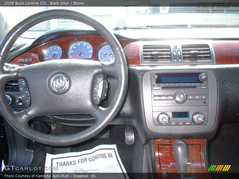 Black Onyx / Ebony 2008 Buick Lucerne CXS