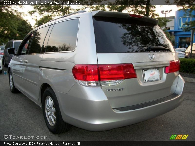 Silver Pearl Metallic / Gray 2008 Honda Odyssey EX-L