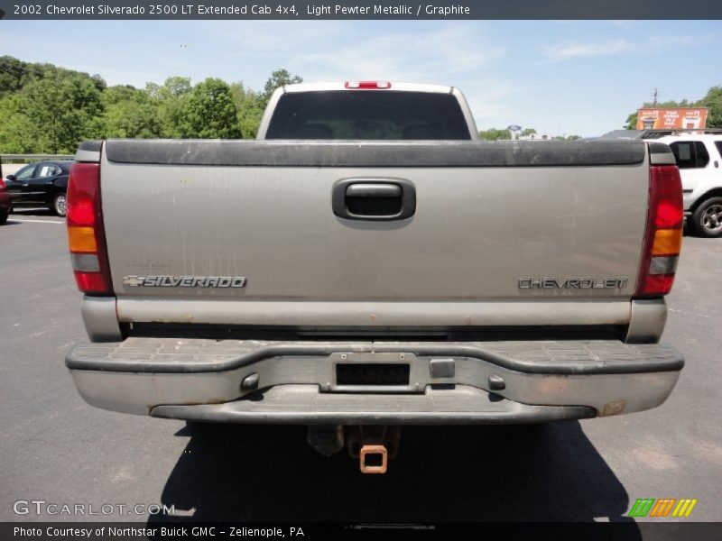 Light Pewter Metallic / Graphite 2002 Chevrolet Silverado 2500 LT Extended Cab 4x4
