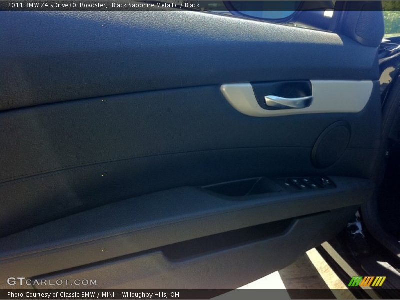 Black Sapphire Metallic / Black 2011 BMW Z4 sDrive30i Roadster