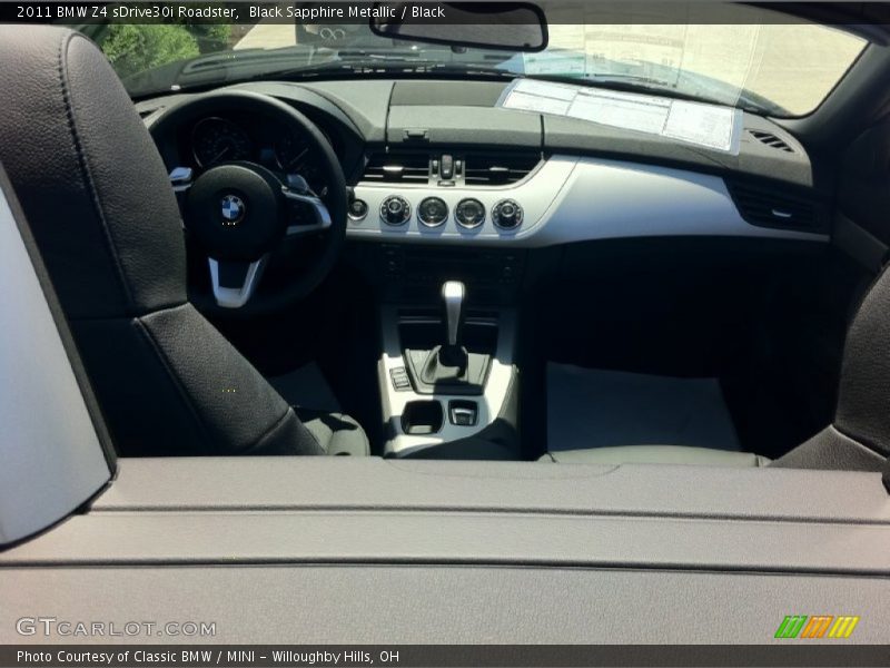 Black Sapphire Metallic / Black 2011 BMW Z4 sDrive30i Roadster