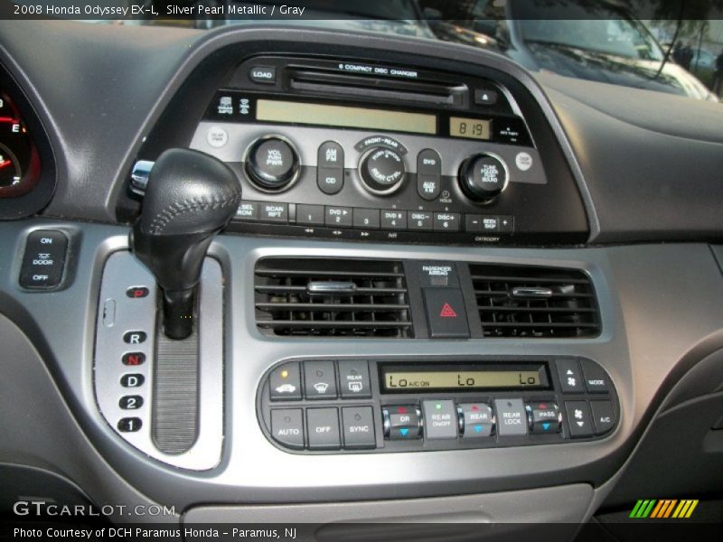 Silver Pearl Metallic / Gray 2008 Honda Odyssey EX-L