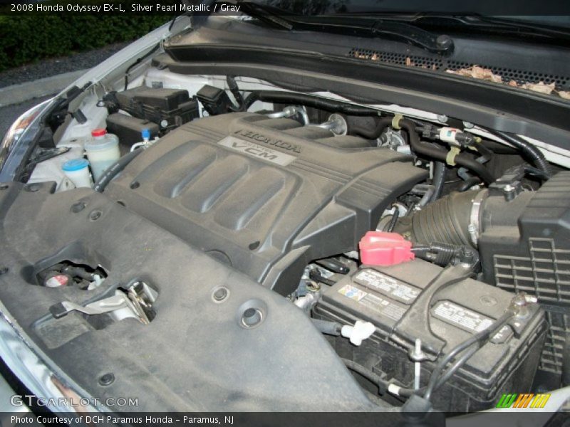Silver Pearl Metallic / Gray 2008 Honda Odyssey EX-L