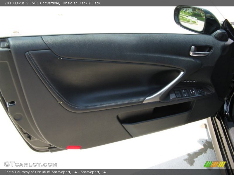 Obsidian Black / Black 2010 Lexus IS 350C Convertible