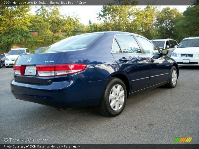 Eternal Blue Pearl / Gray 2004 Honda Accord LX Sedan