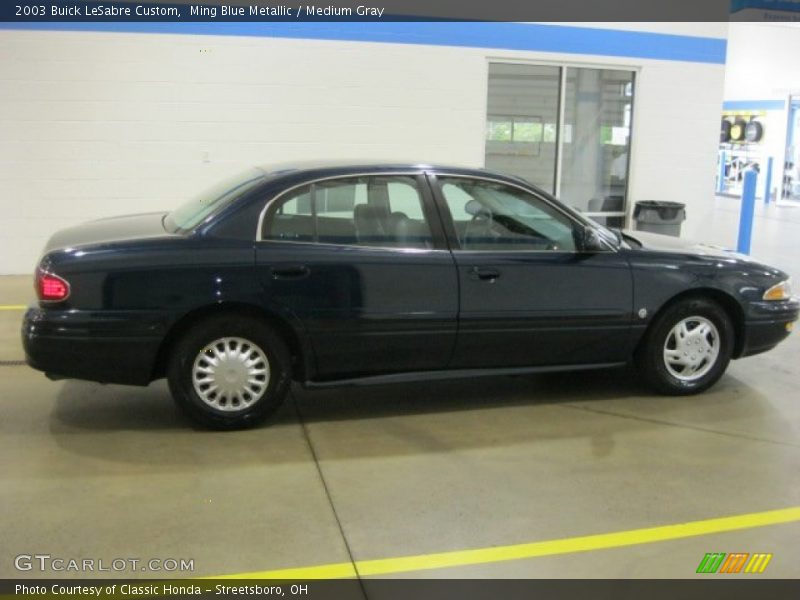 Ming Blue Metallic / Medium Gray 2003 Buick LeSabre Custom