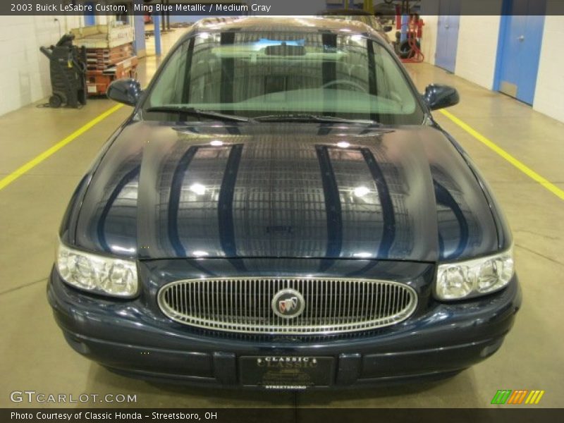 Ming Blue Metallic / Medium Gray 2003 Buick LeSabre Custom