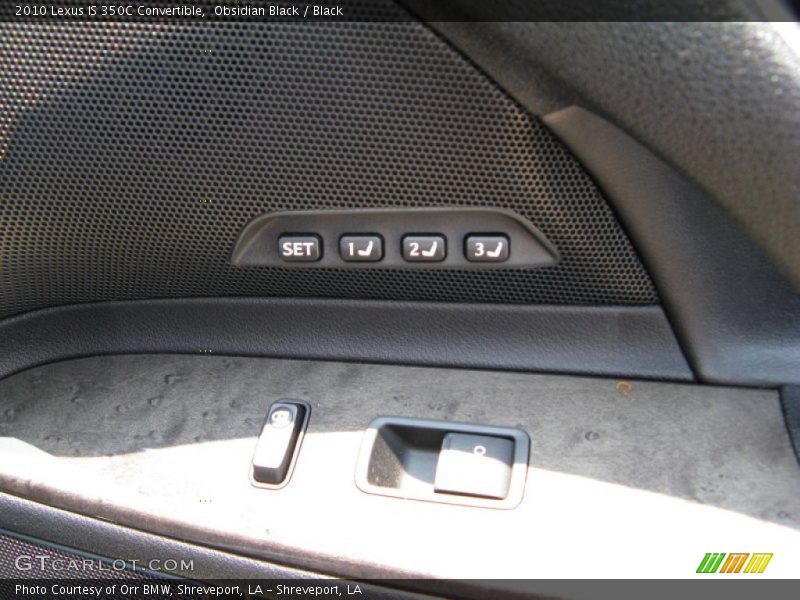 Obsidian Black / Black 2010 Lexus IS 350C Convertible