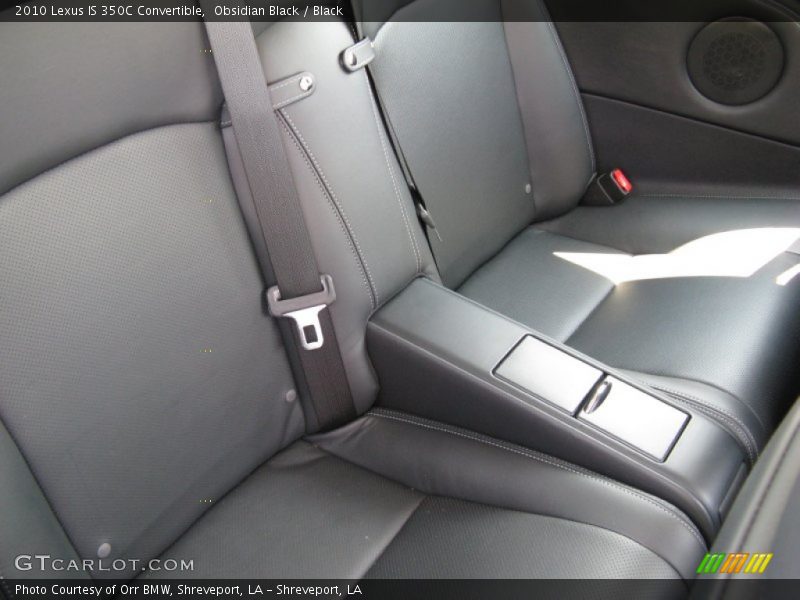 Obsidian Black / Black 2010 Lexus IS 350C Convertible