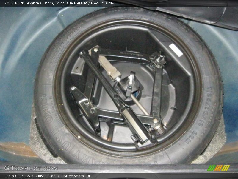 Ming Blue Metallic / Medium Gray 2003 Buick LeSabre Custom