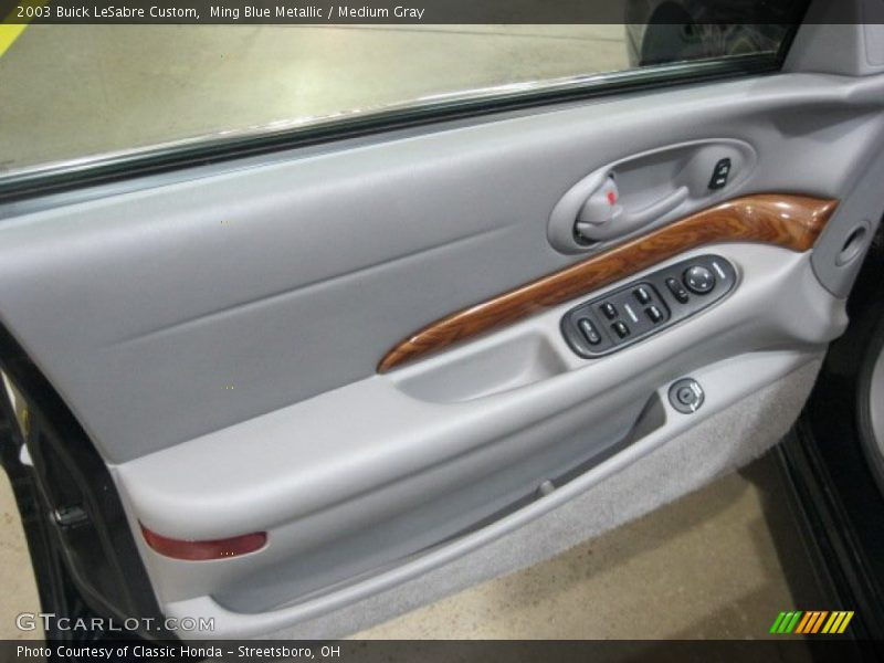 Ming Blue Metallic / Medium Gray 2003 Buick LeSabre Custom