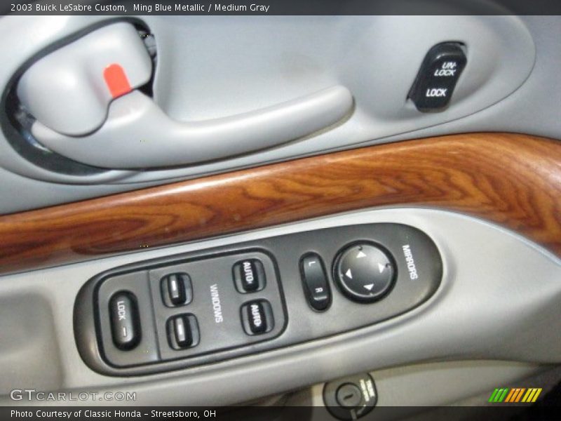 Ming Blue Metallic / Medium Gray 2003 Buick LeSabre Custom