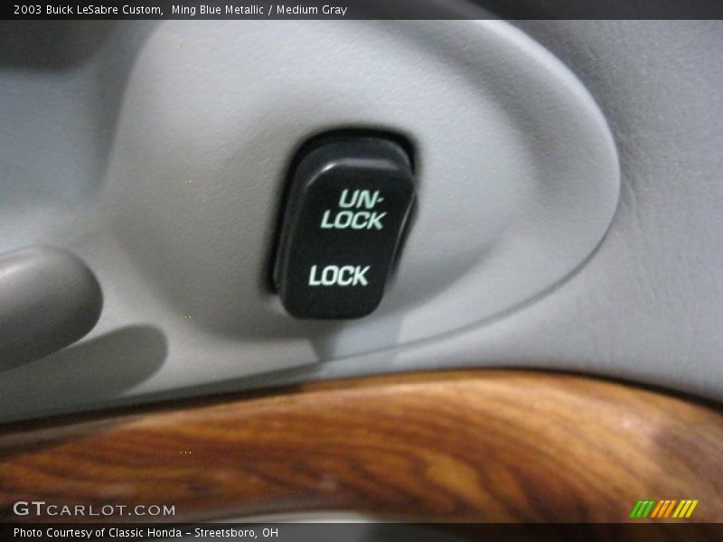 Ming Blue Metallic / Medium Gray 2003 Buick LeSabre Custom