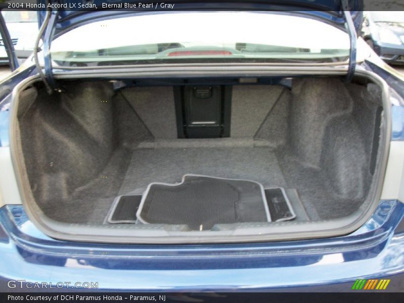 Eternal Blue Pearl / Gray 2004 Honda Accord LX Sedan