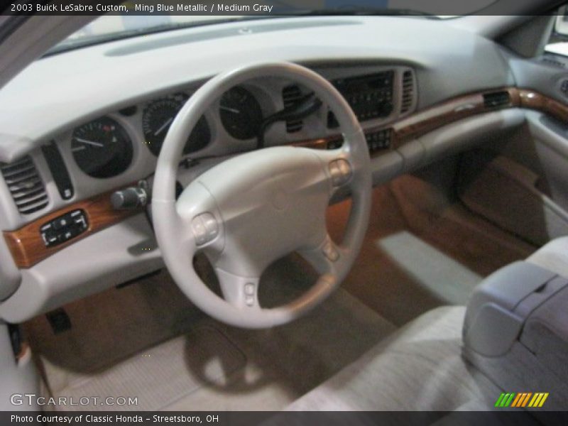 Ming Blue Metallic / Medium Gray 2003 Buick LeSabre Custom