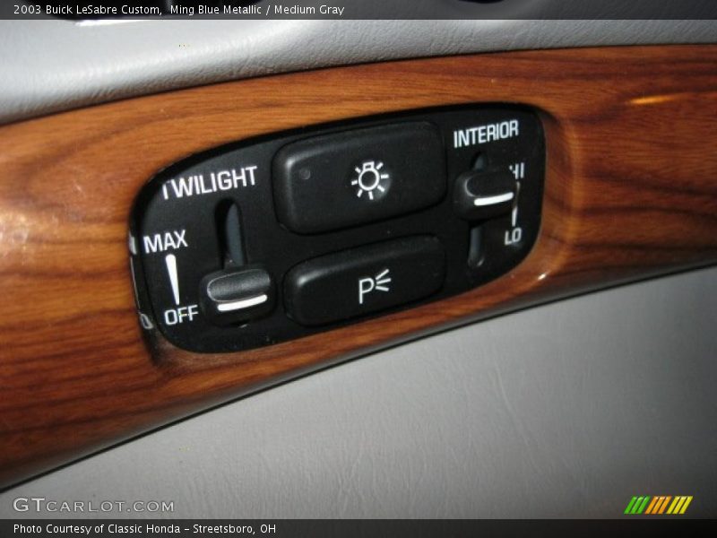 Ming Blue Metallic / Medium Gray 2003 Buick LeSabre Custom