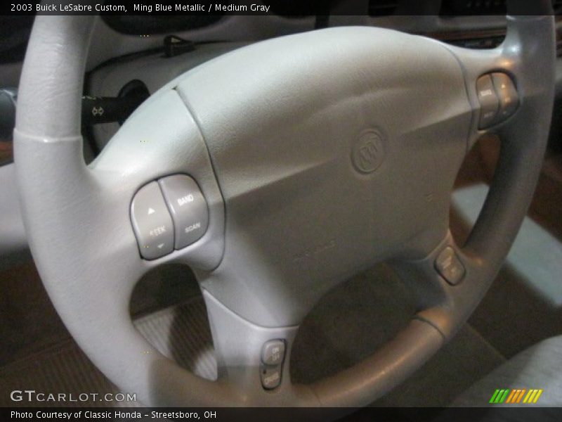 Ming Blue Metallic / Medium Gray 2003 Buick LeSabre Custom
