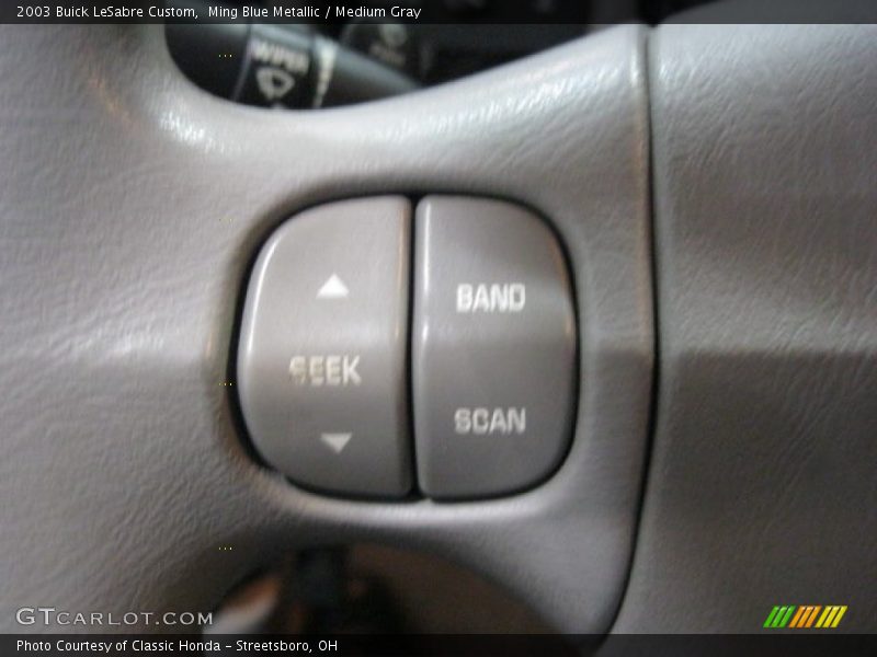 Ming Blue Metallic / Medium Gray 2003 Buick LeSabre Custom