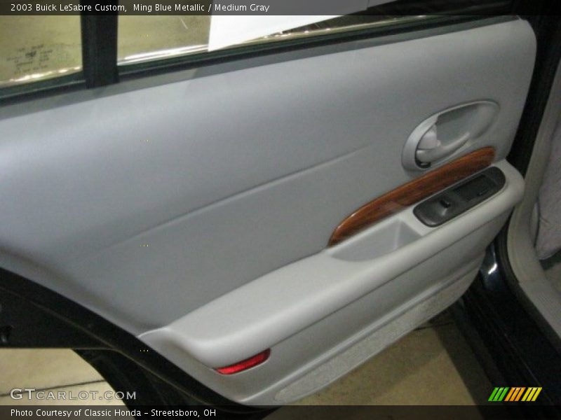 Ming Blue Metallic / Medium Gray 2003 Buick LeSabre Custom