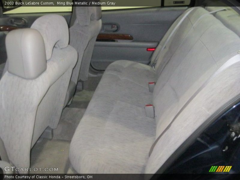 Ming Blue Metallic / Medium Gray 2003 Buick LeSabre Custom