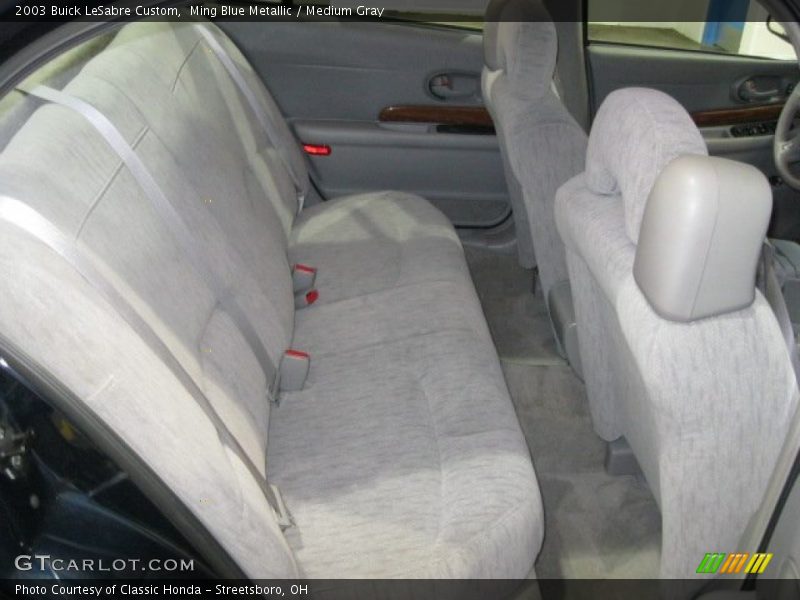 Ming Blue Metallic / Medium Gray 2003 Buick LeSabre Custom