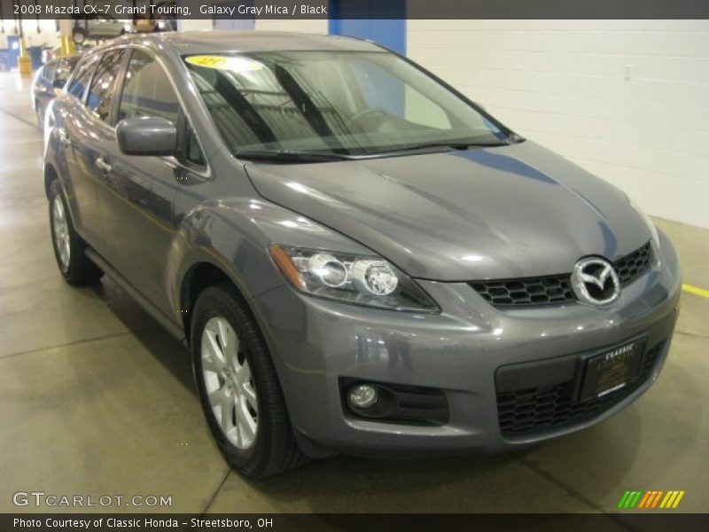 Galaxy Gray Mica / Black 2008 Mazda CX-7 Grand Touring
