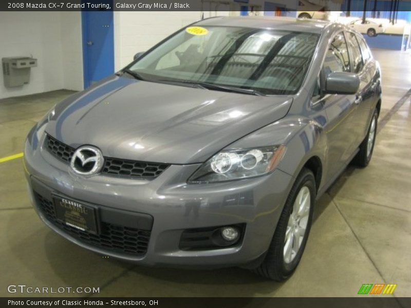 Galaxy Gray Mica / Black 2008 Mazda CX-7 Grand Touring