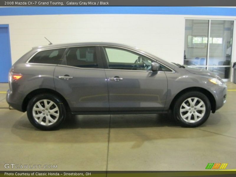 Galaxy Gray Mica / Black 2008 Mazda CX-7 Grand Touring