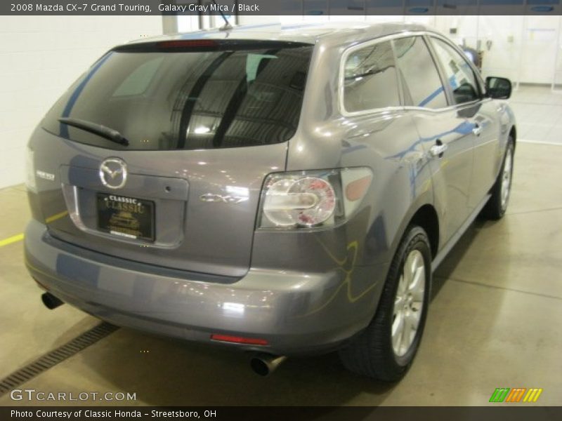 Galaxy Gray Mica / Black 2008 Mazda CX-7 Grand Touring