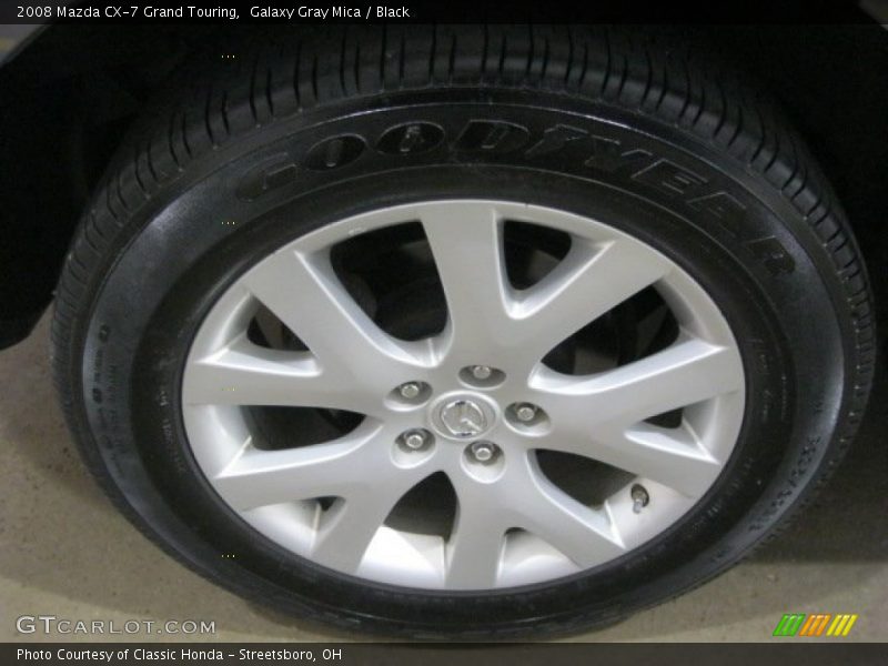 Galaxy Gray Mica / Black 2008 Mazda CX-7 Grand Touring