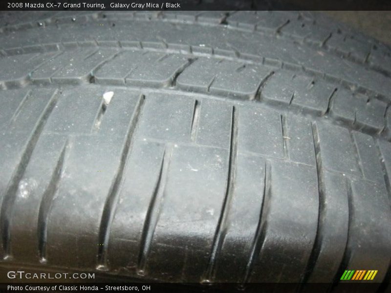 Galaxy Gray Mica / Black 2008 Mazda CX-7 Grand Touring