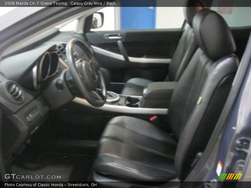 Galaxy Gray Mica / Black 2008 Mazda CX-7 Grand Touring