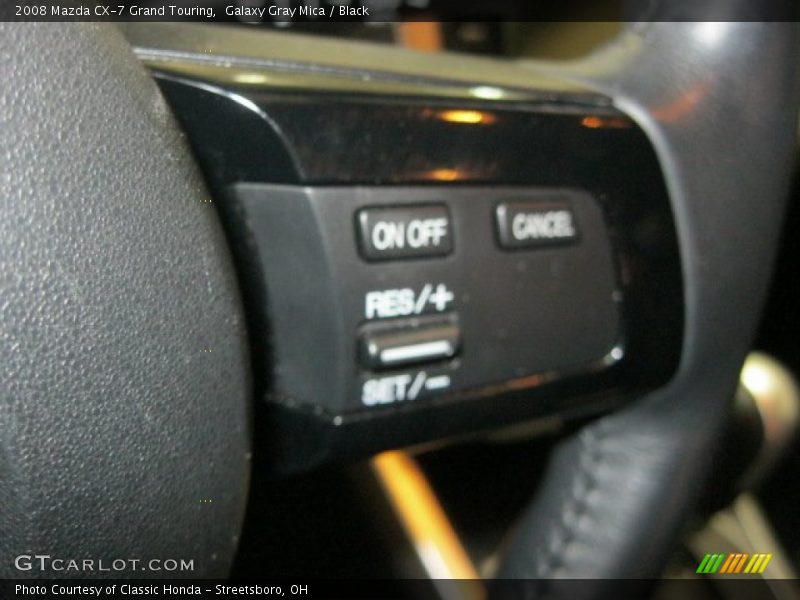 Galaxy Gray Mica / Black 2008 Mazda CX-7 Grand Touring