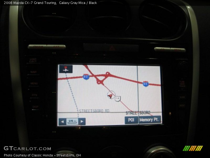 Galaxy Gray Mica / Black 2008 Mazda CX-7 Grand Touring