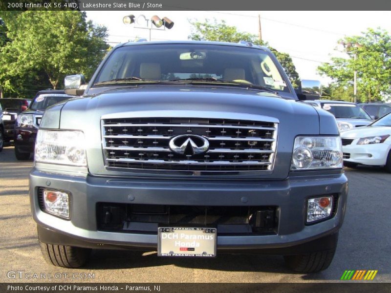 Lakeshore Slate Blue / Stone 2008 Infiniti QX 56 4WD
