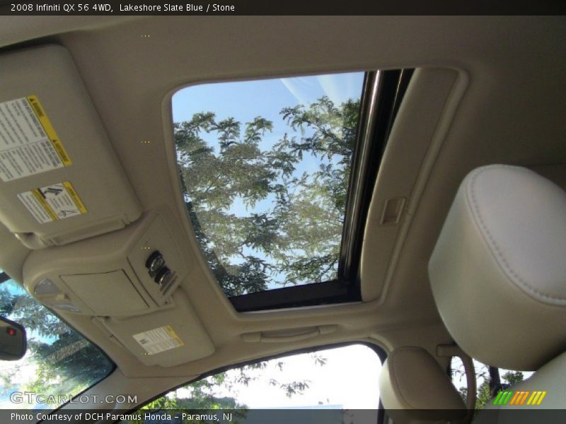 Lakeshore Slate Blue / Stone 2008 Infiniti QX 56 4WD