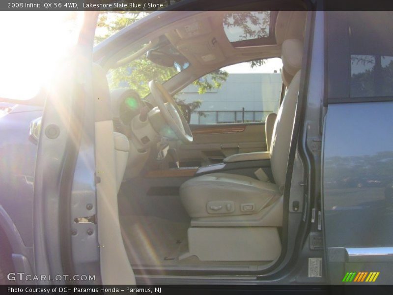 Lakeshore Slate Blue / Stone 2008 Infiniti QX 56 4WD