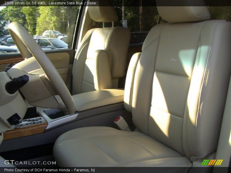 Lakeshore Slate Blue / Stone 2008 Infiniti QX 56 4WD