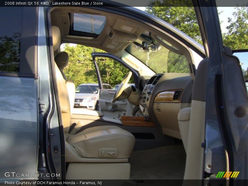 Lakeshore Slate Blue / Stone 2008 Infiniti QX 56 4WD