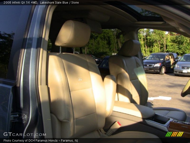 Lakeshore Slate Blue / Stone 2008 Infiniti QX 56 4WD