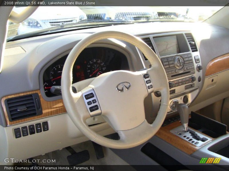 Lakeshore Slate Blue / Stone 2008 Infiniti QX 56 4WD